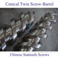 92/188 conical twin screw and barrel for extruders